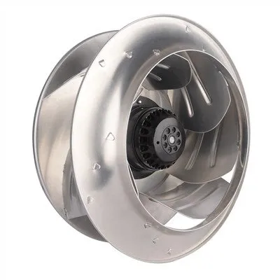 spätne zahnutý odstredivý ventilátor pre špičkový trh